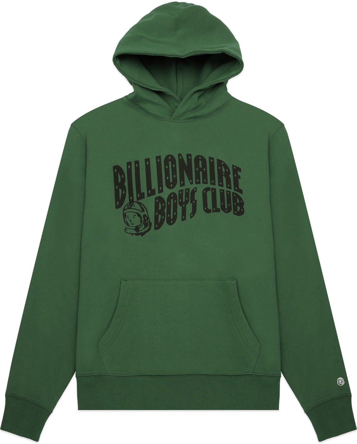 Billionaire Boys Club: Vert Veste à Capuche à Logo Arch Vert - 1