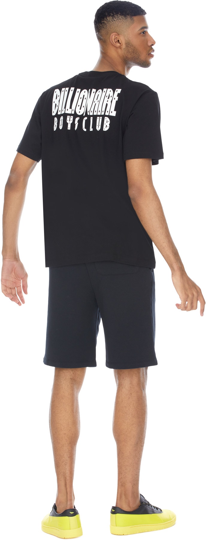 Billionaire Boys Club: Black Large Astro Logo T-Shirt - 4