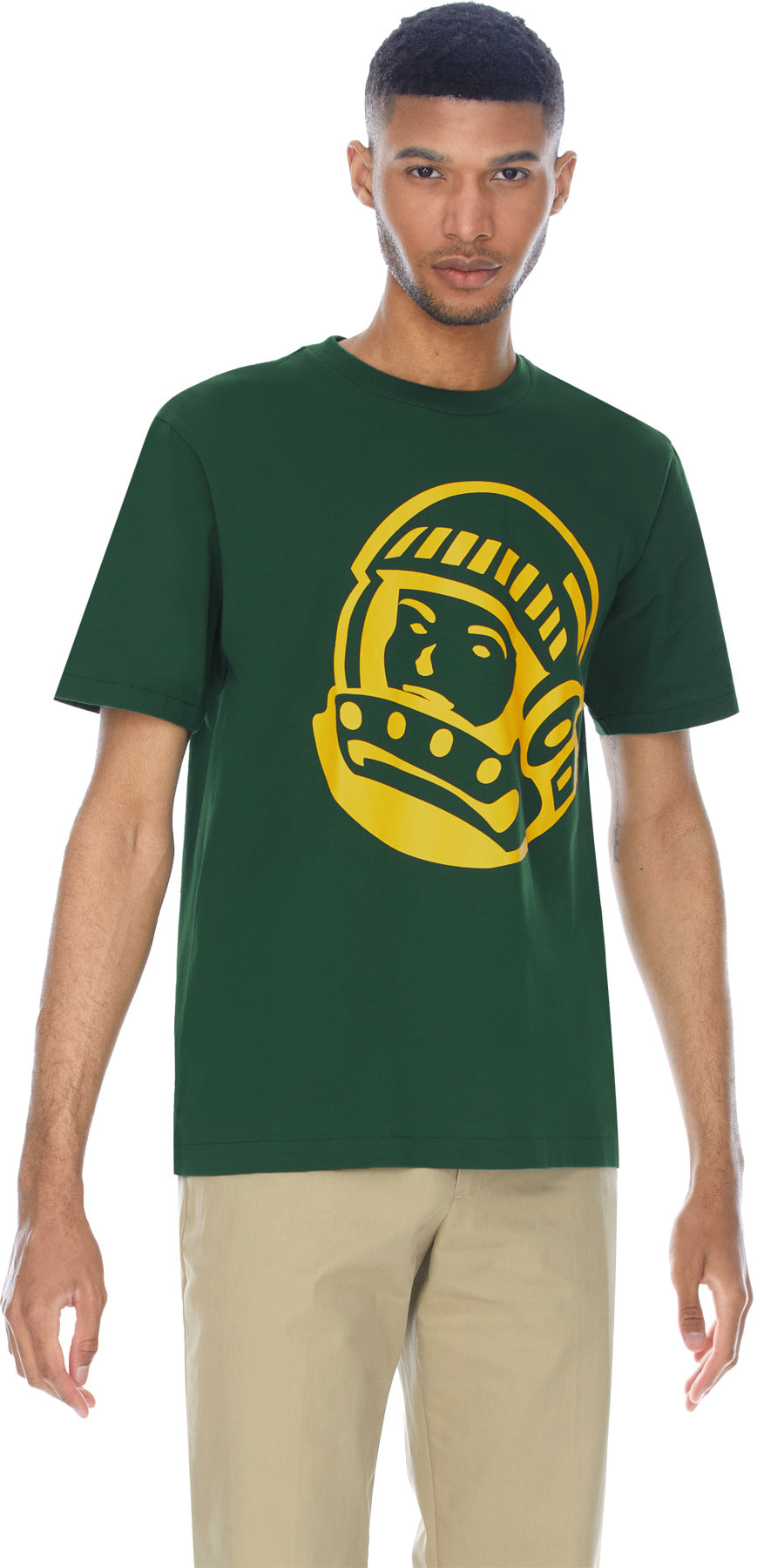 Billionaire Boys Club: Green Large Astro Logo T-Shirt - 3