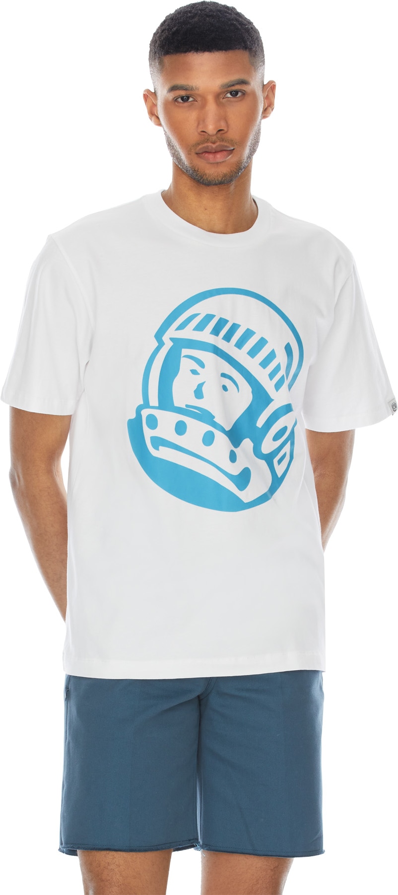 Billionaire Boys Club: White Large Astro Logo T-Shirt - 3