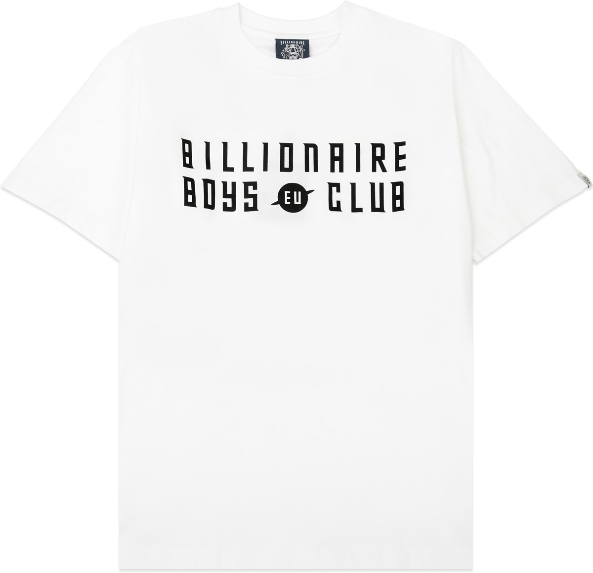 Billionaire Boys Club: White EU Logo T-Shirt - 1