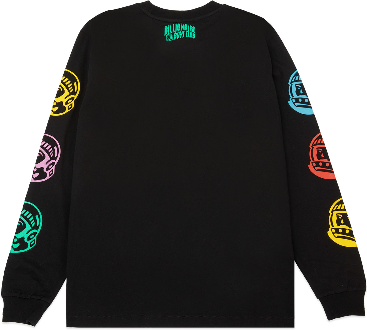 Billionaire Boys Club: Black Repeat Astro Long Sleeve T-Shirt - 2
