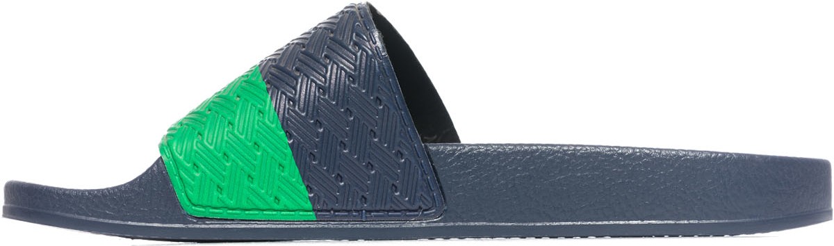 adidas by Raf Simons: Bleu Raf Simons Two Tone Adilette Bleu - 2