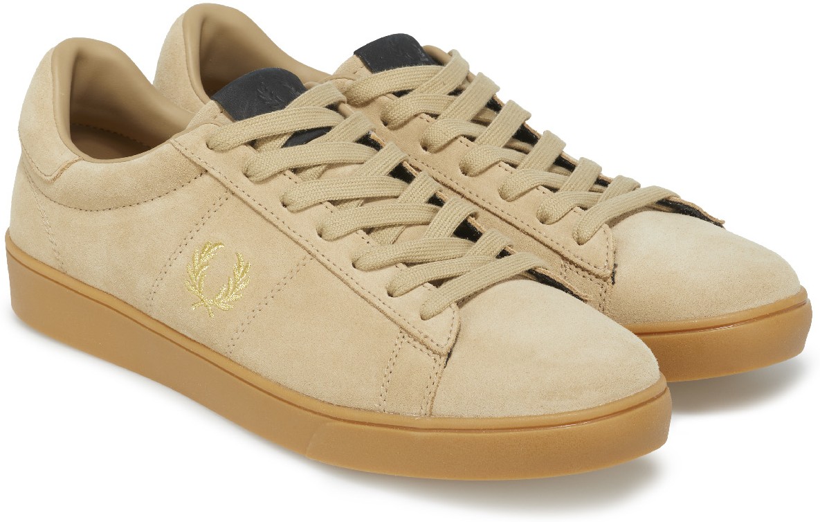 Fred Perry: Brown Spencer Suede - 4