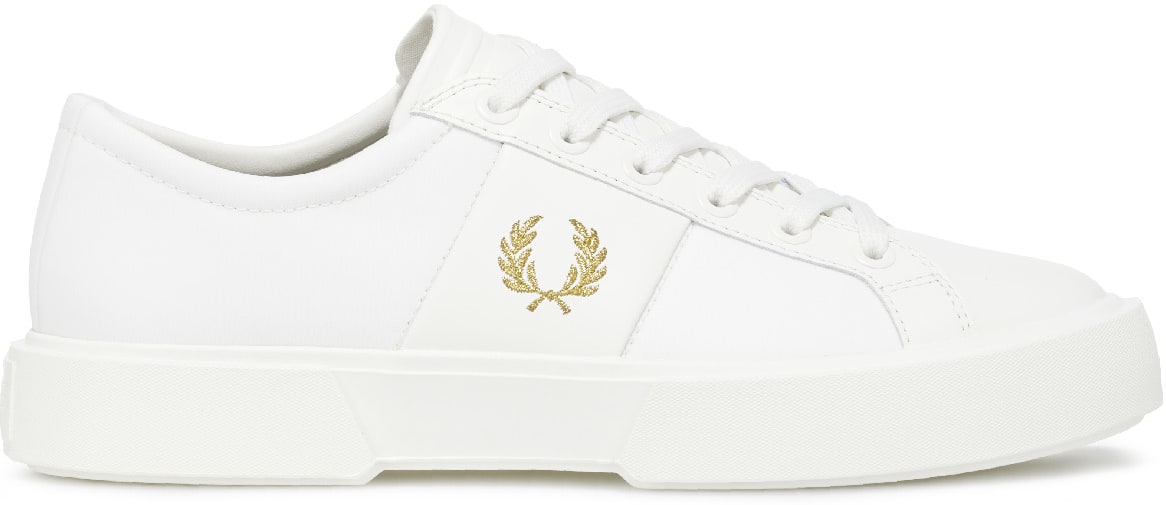 Fred Perry: Blanc Baskets Exmouth Blanc - 1