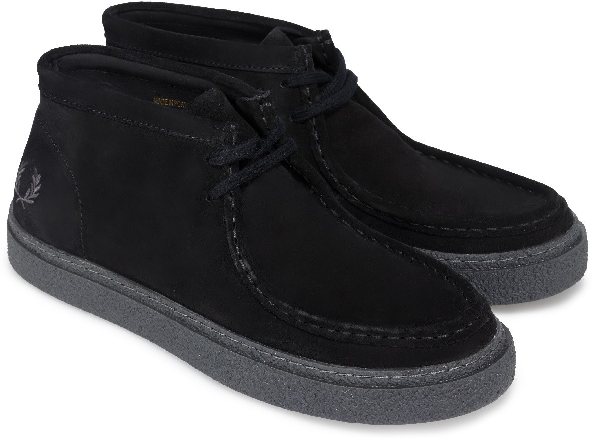 Fred Perry: Black Dawson Mid - 4