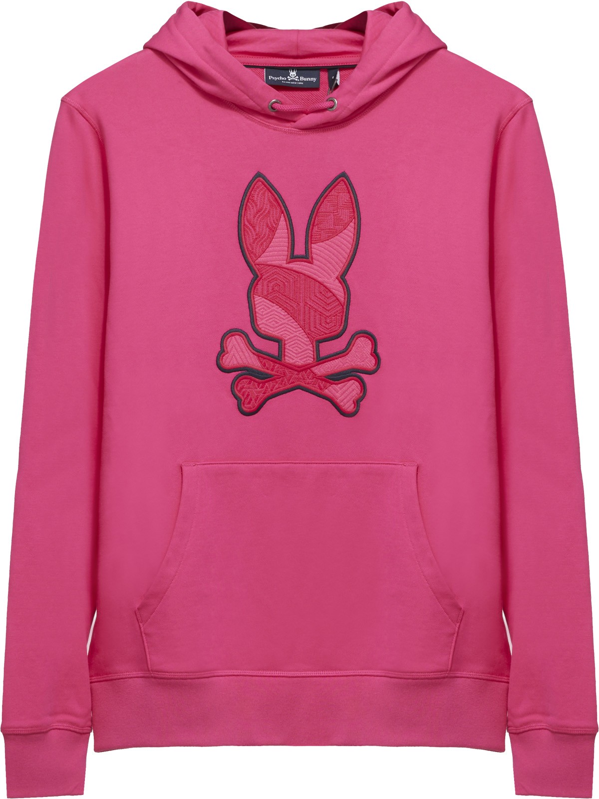 Psycho Bunny: Mauve Pull à capuche Lenox Mauve - 1