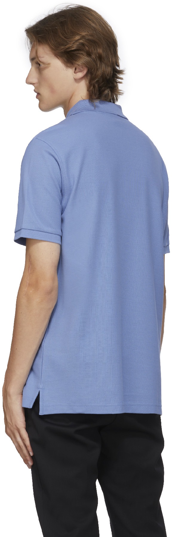 Psycho Bunny: Blue Classic Polo Shirt - 3