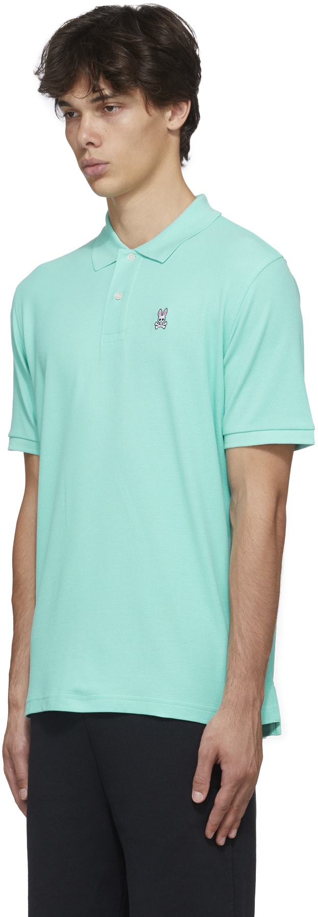 Psycho Bunny: Green Classic Polo Shirt - 2