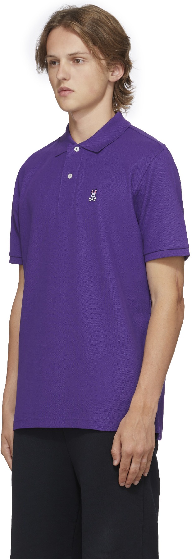 Psycho Bunny: Mauve Polo Classique Mauve - 2