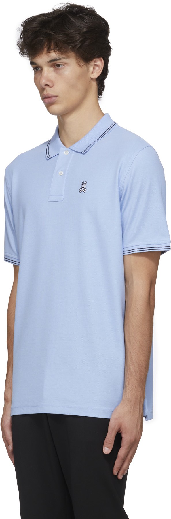 Psycho Bunny: Blue Logan Polo Shirt - 2