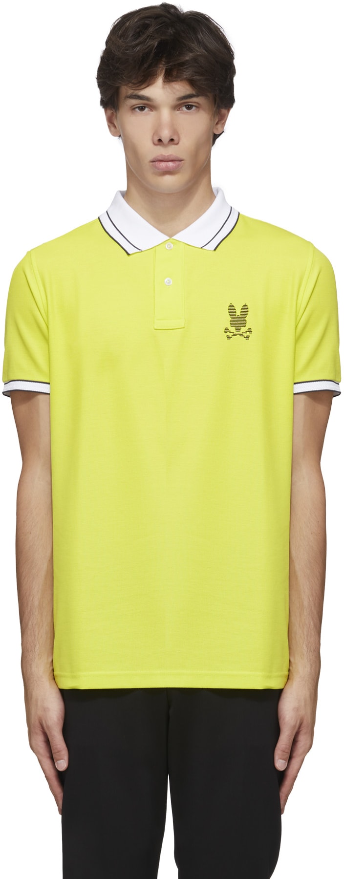 Psycho Bunny: Green Ian Polo Shirt - 1