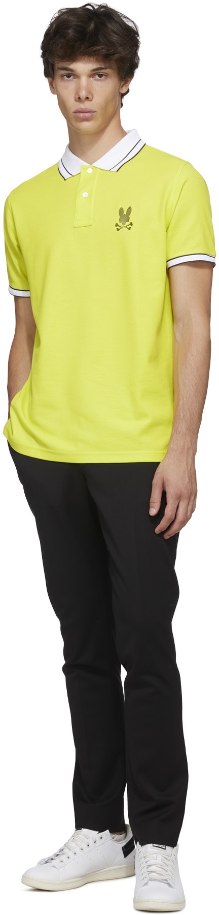 Psycho Bunny: Green Ian Polo Shirt - 4