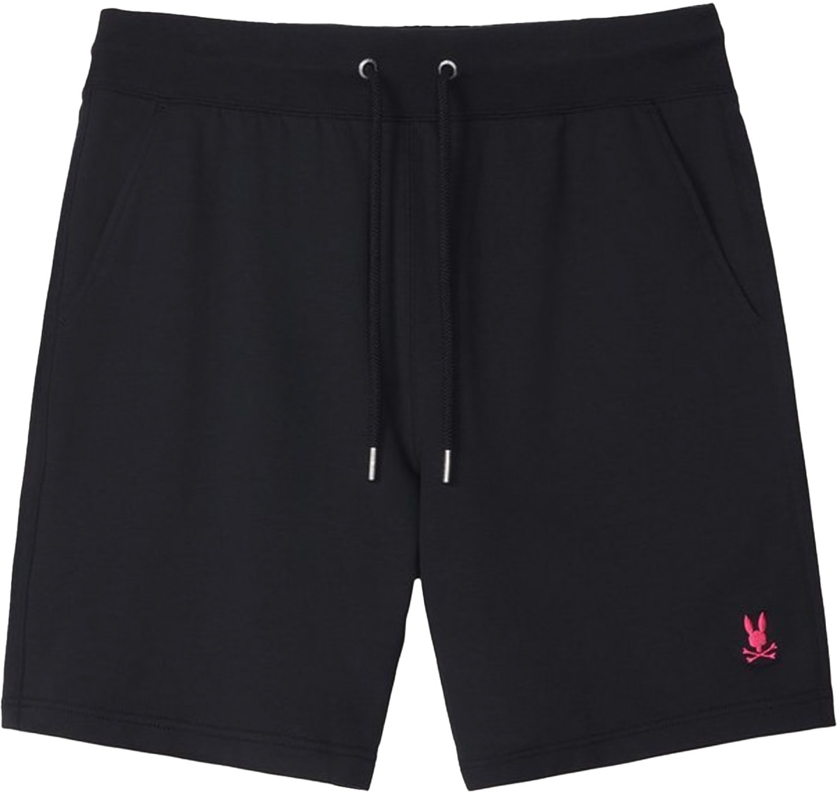 Psycho Bunny: Black Floyd Micro French Terry Sweatshorts - 1