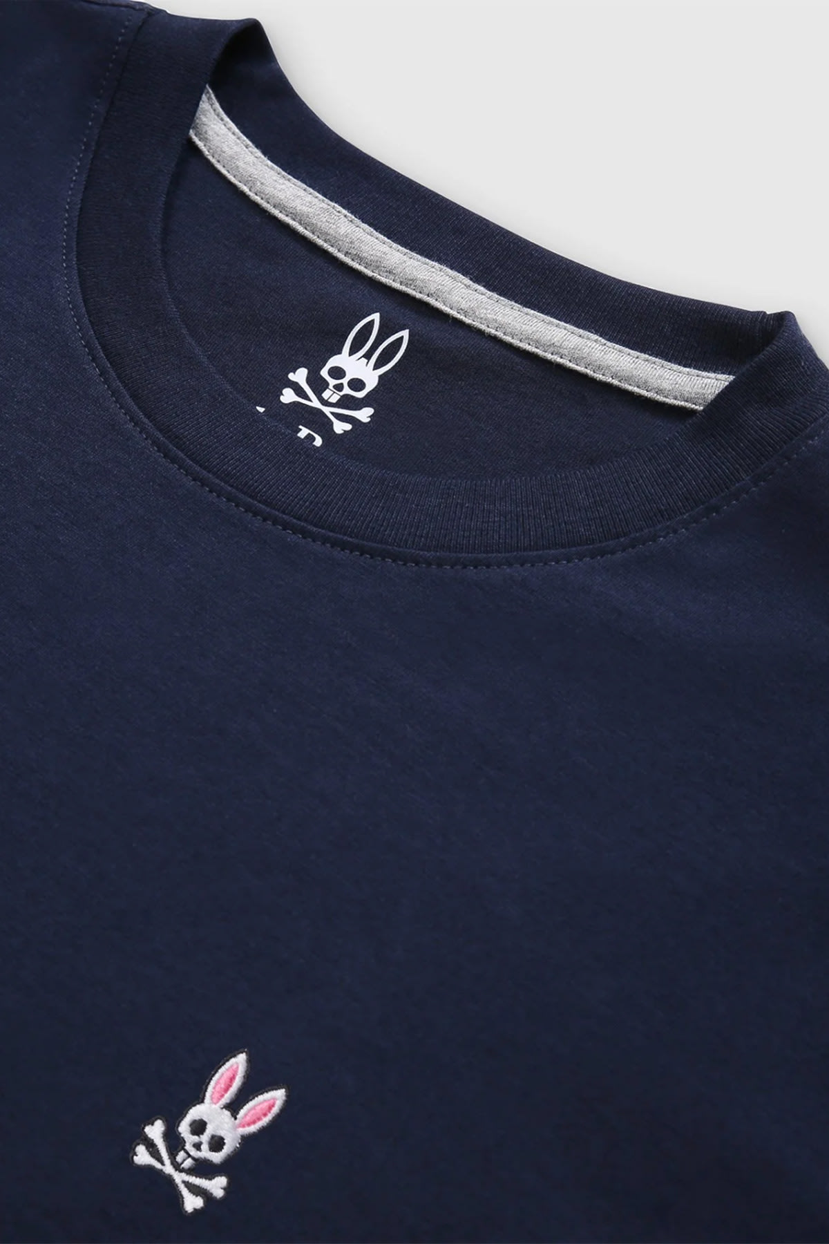 Psycho Bunny: Blue Classic Crew Neck T-Shirt - 2