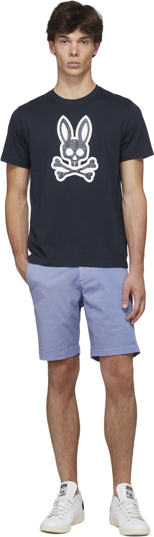Psycho Bunny: Blue Liam T-Shirt - 4