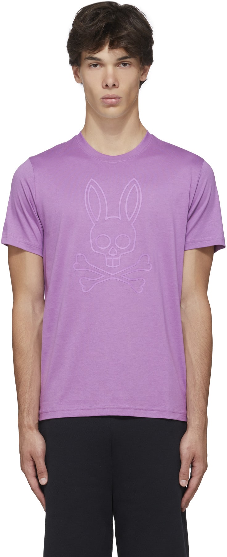 Psycho Bunny: Purple Owen T-Shirt - 1