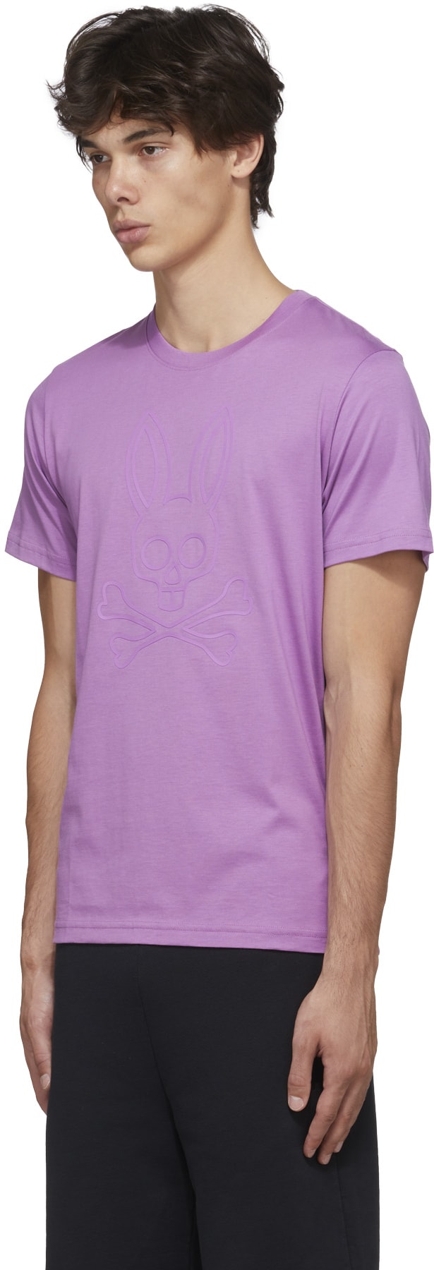 Psycho Bunny: Purple Owen T-Shirt - 2