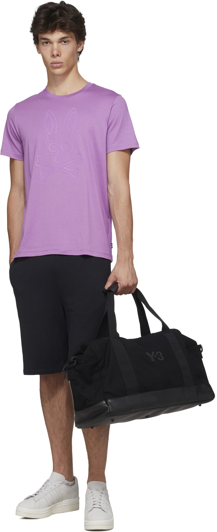 Psycho Bunny: Purple Owen T-Shirt - 4
