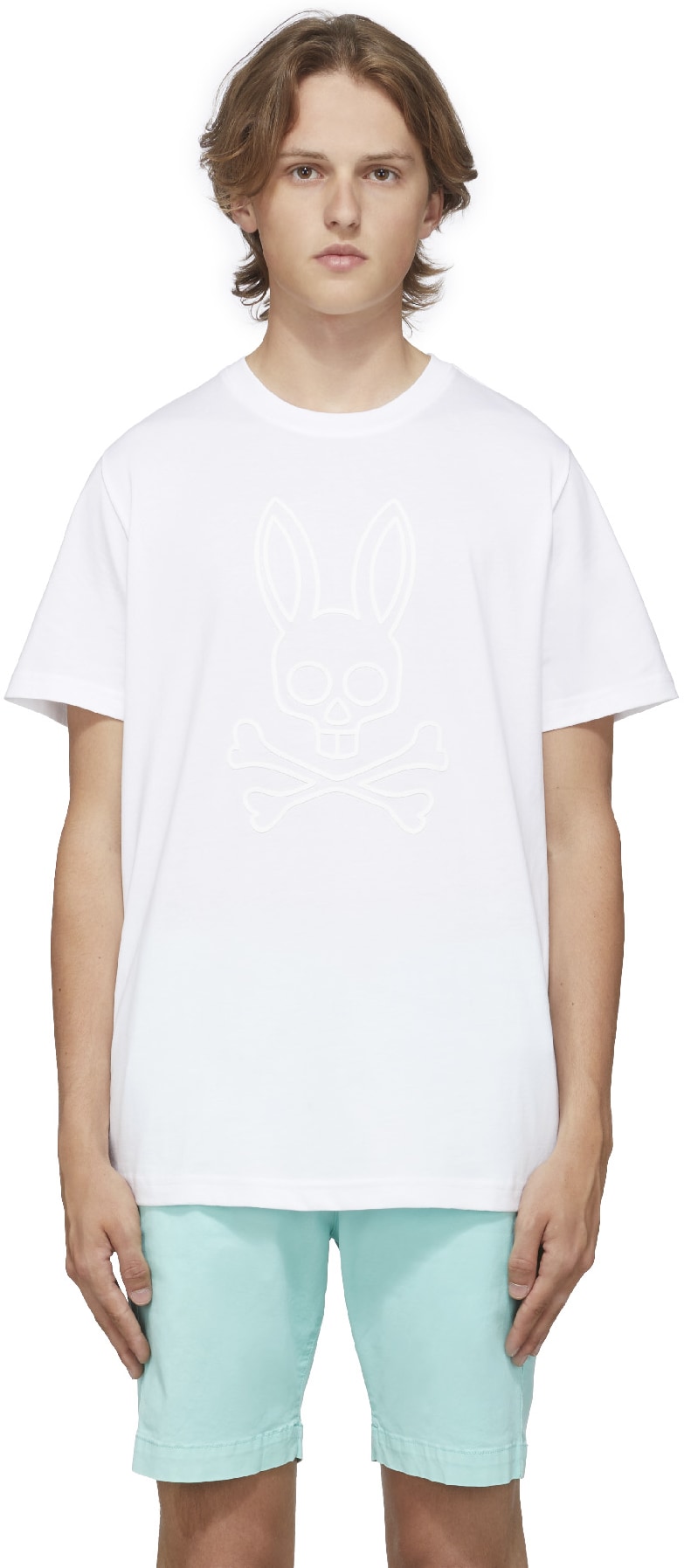 Psycho Bunny: White Owen T-Shirt - 1