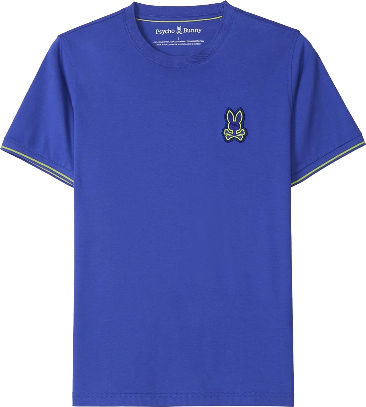 Psycho Bunny: Blue Lenox Fashion T-Shirt - 1