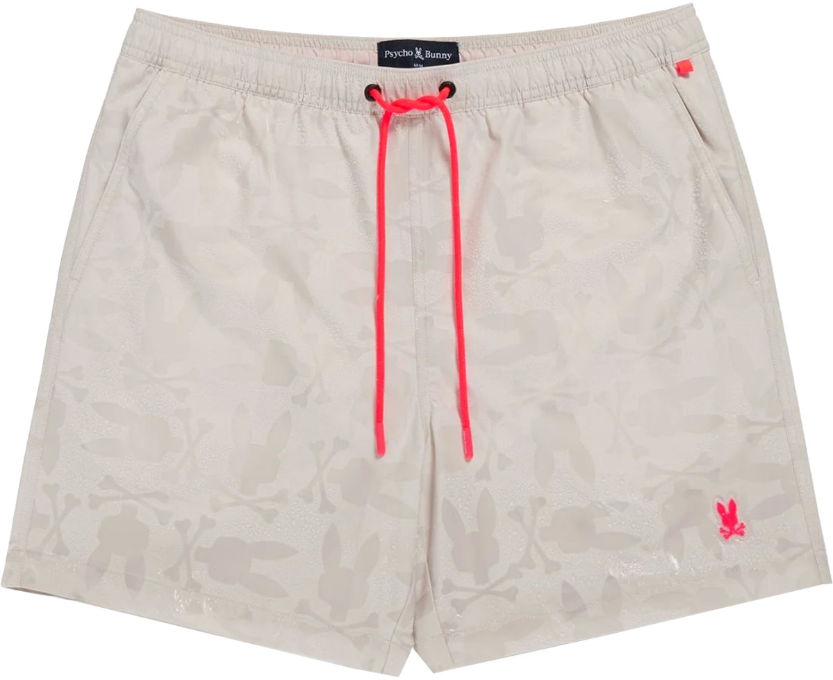 Psycho Bunny: Neutrals Malta Hydrochromic Swim Trunks - 2