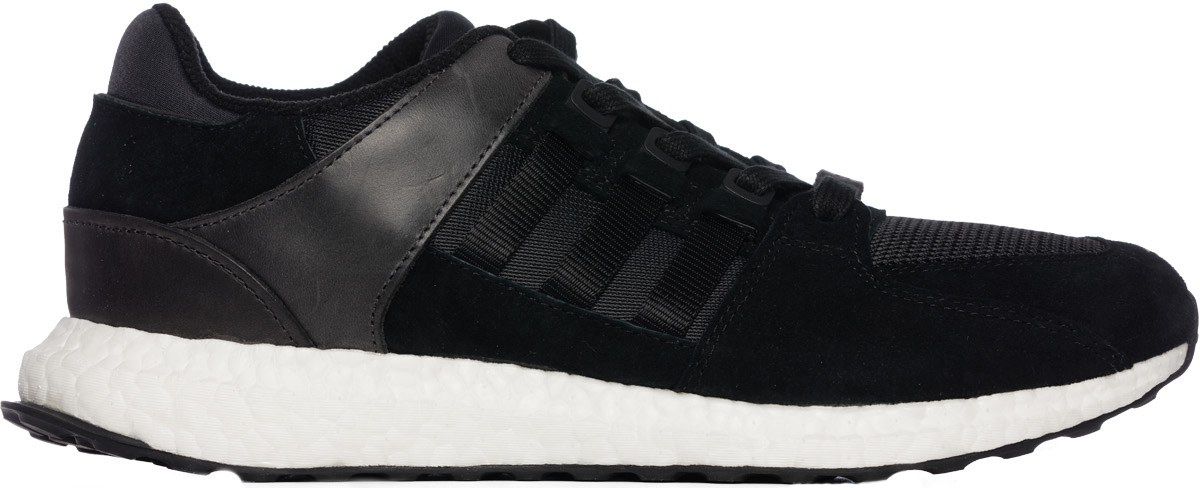 adidas Originals: Black EQT Support Ultra - 1