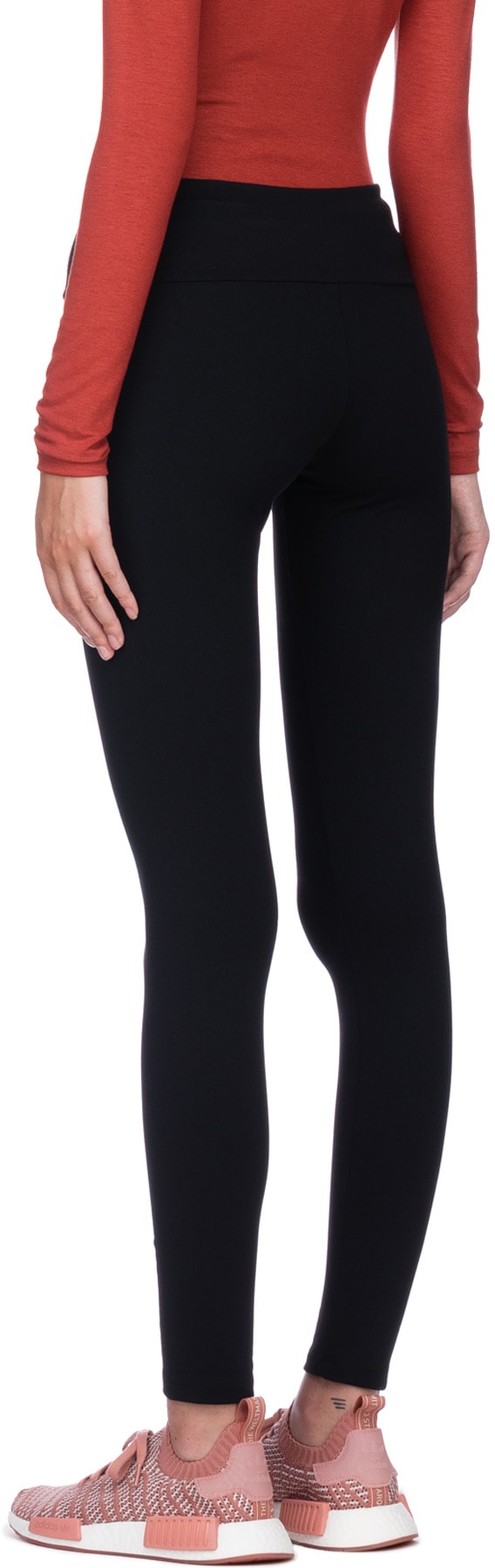 influenceu: Black Basic Leggings - 3