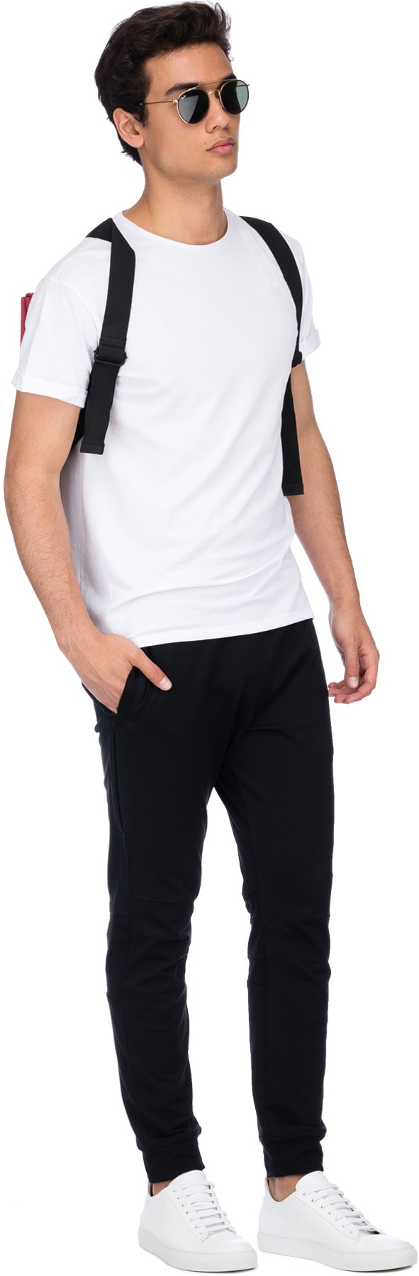 influenceu: Black Dart Joggers - 4