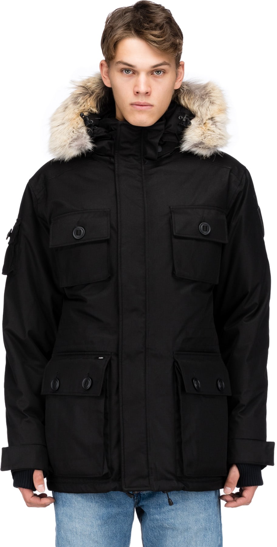 Nobis: Black Barry Parka - 1