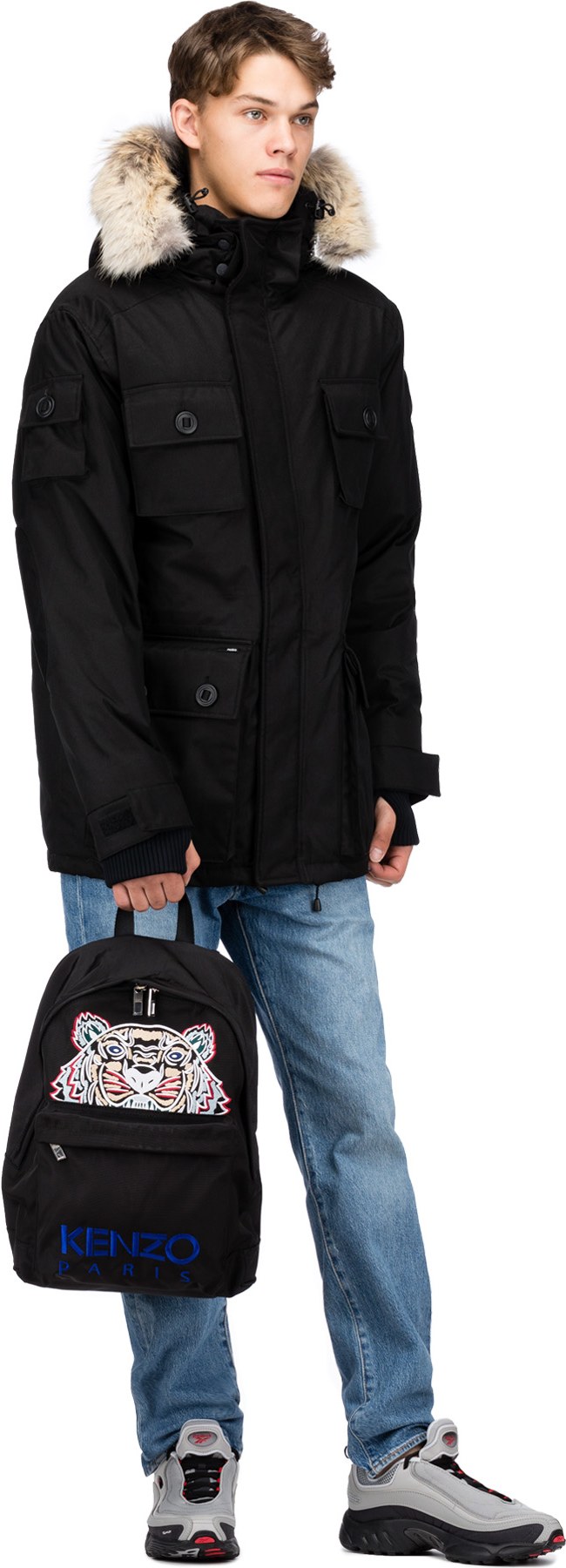 Nobis: Black Barry Parka - 4