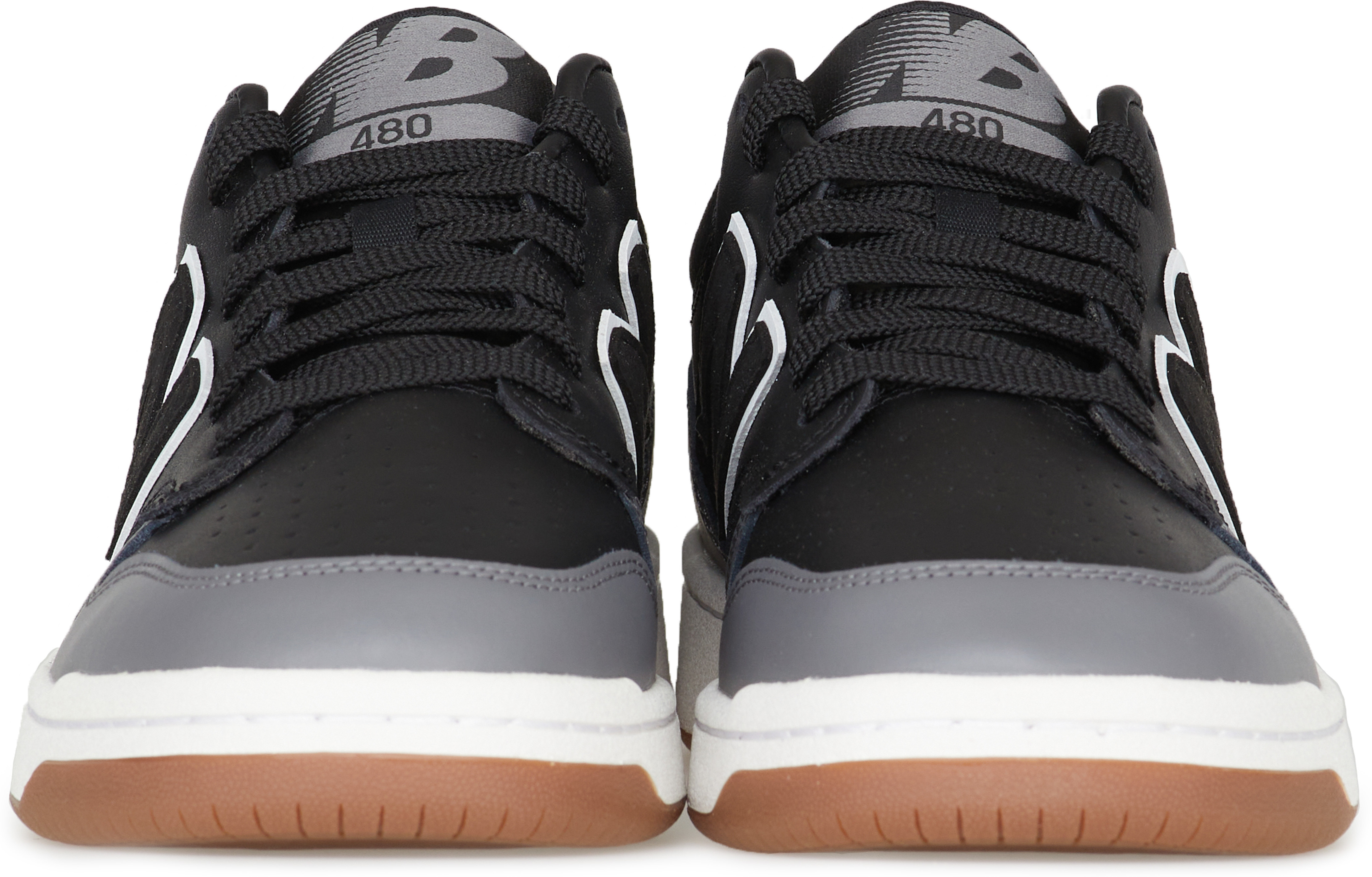 New Balance: Black BB480 - 3