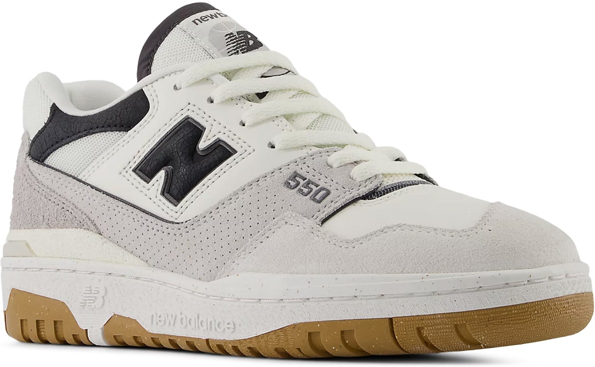 New Balance: White 550 - 3