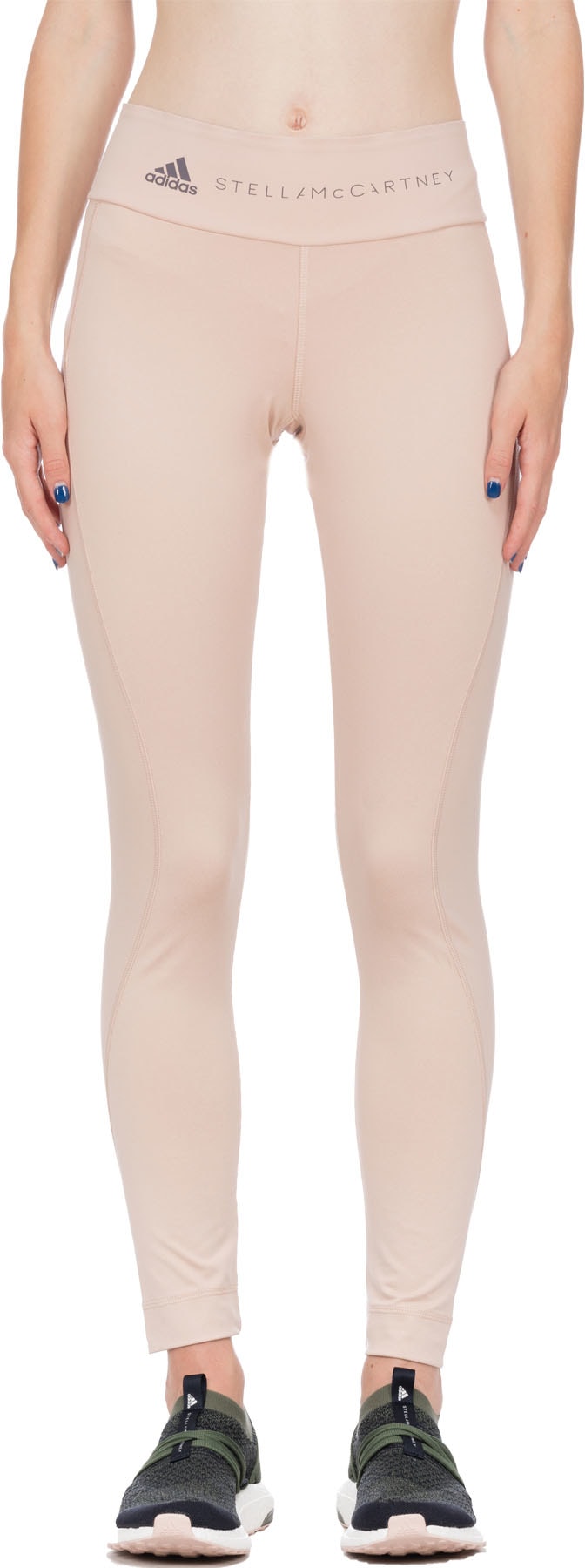 adidas by Stella McCartney: Rose Leggings Yoga Ultimate Confort Rose - 1