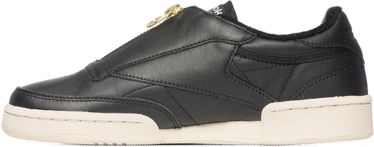 Reebok: Black Club C 85 Zip - 2