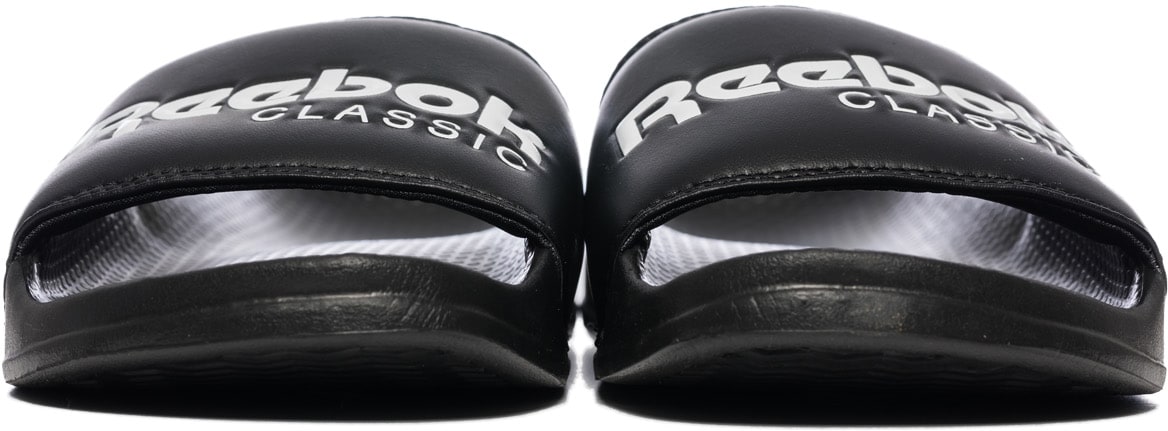 Reebok: Black Reebok Classic Slide - 3