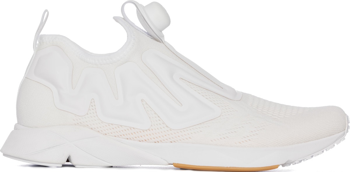 Reebok: White Pump Plus Supreme Engine - 1