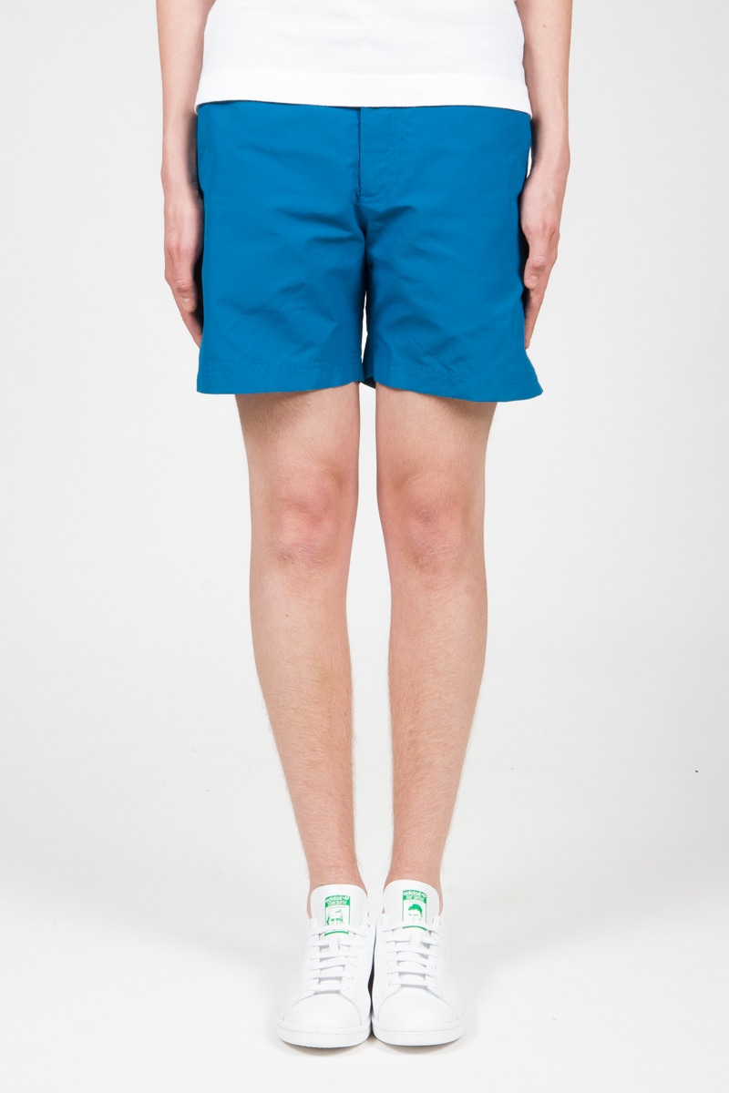 Orlebar Brown: Bleu Short de Bain Mi Long Bleu - 1