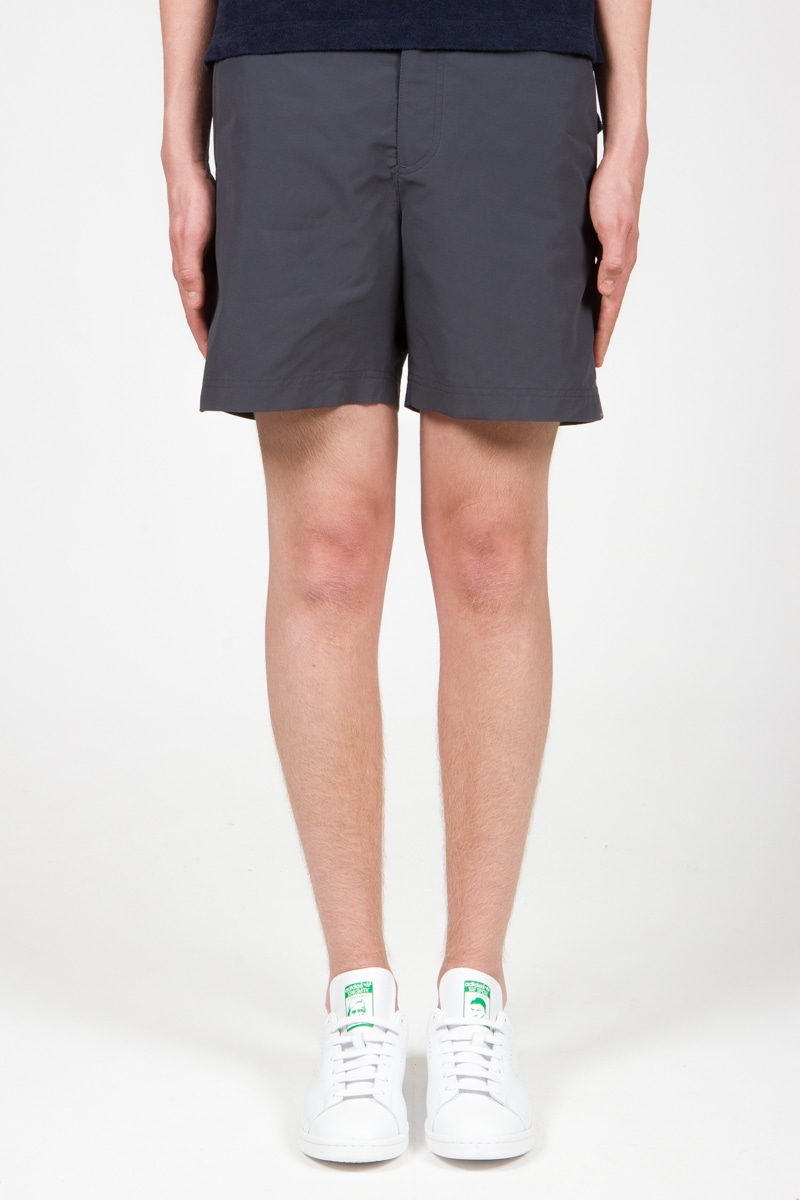 Orlebar Brown: Gris Short de Bain Mi Long Gris - 1