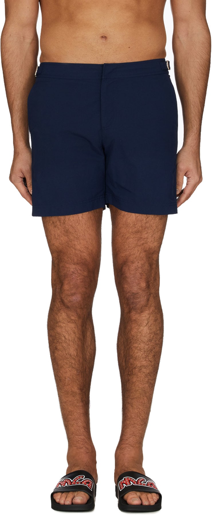 Orlebar Brown: Bleu Short de Bain Mi Long Bleu - 1