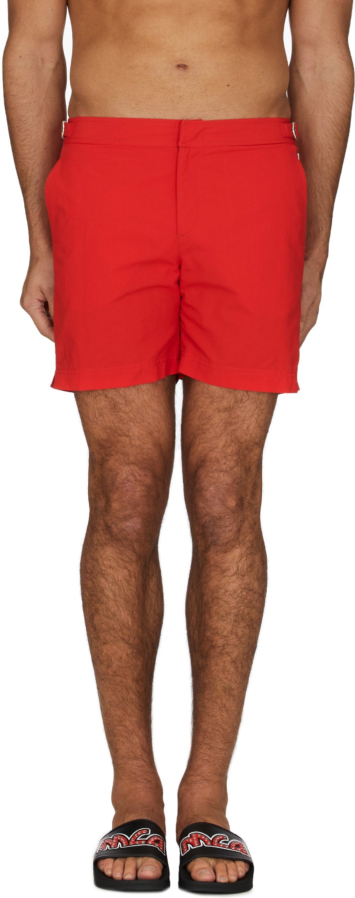 Orlebar Brown: Rouge Short de Bain Bulldog Rouge - 1
