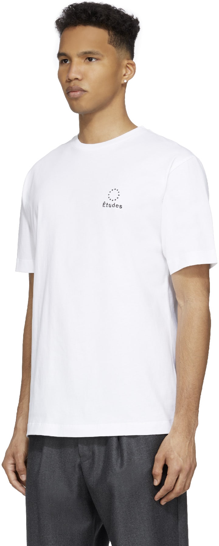 Études: Blanc T-Shirt Wonder Logo Blanc - 2