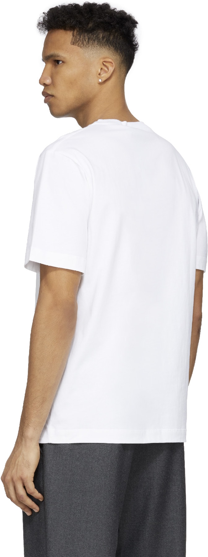 Études: Blanc T-Shirt Wonder Logo Blanc - 3