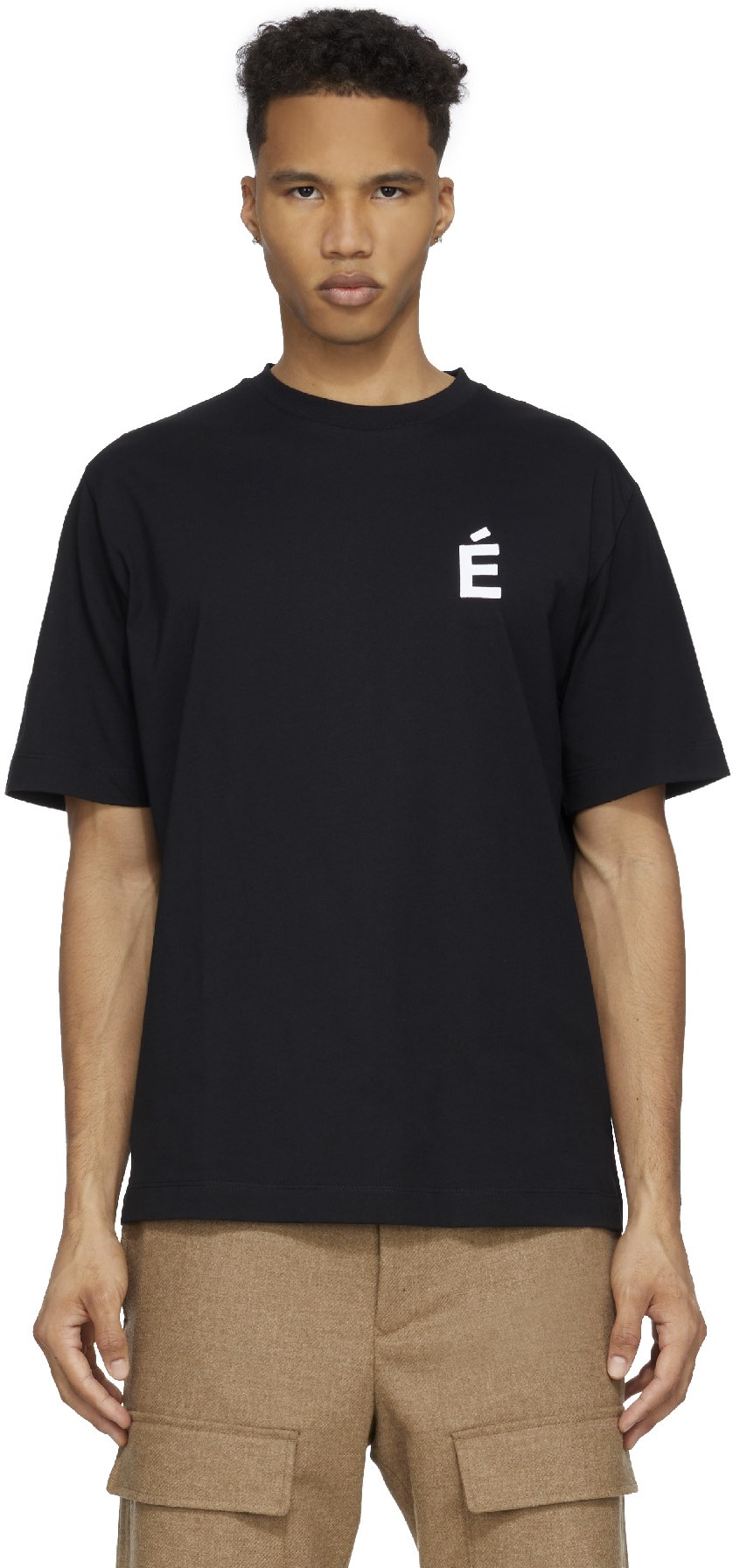 Études: Noir T-Shirt Wonder Patch Noir - 1