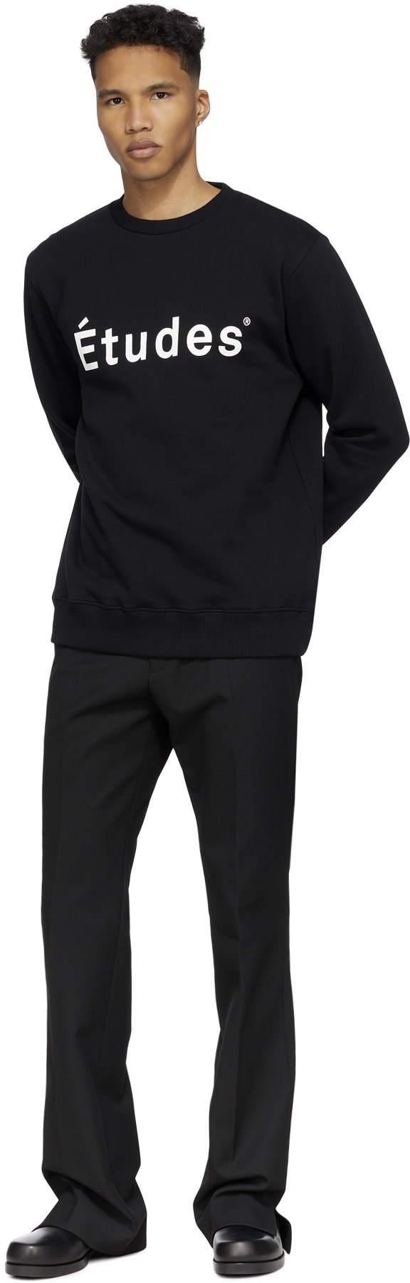 Études: Black Story Etudes Crew Sweater - 4