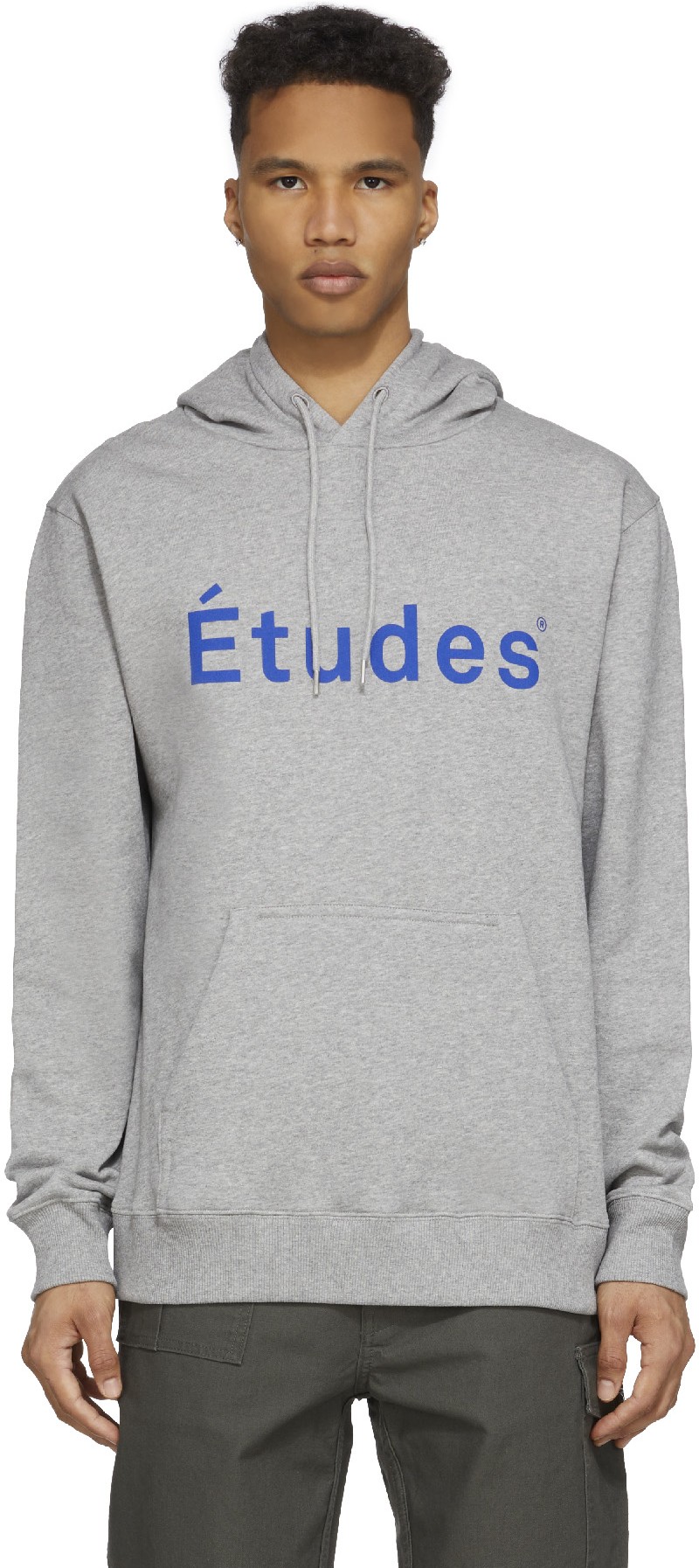 Études: Gris Pull à Capuche Klein Études Gris - 1