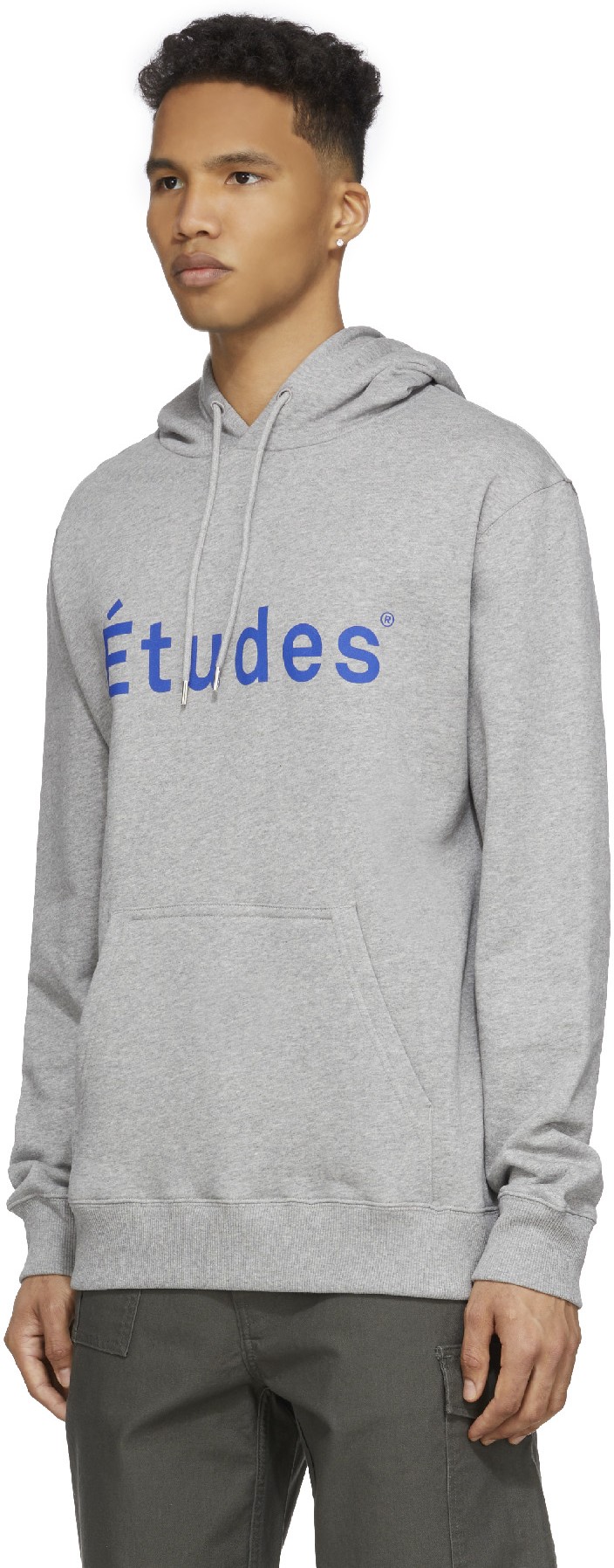 Études: Gris Pull à Capuche Klein Études Gris - 2