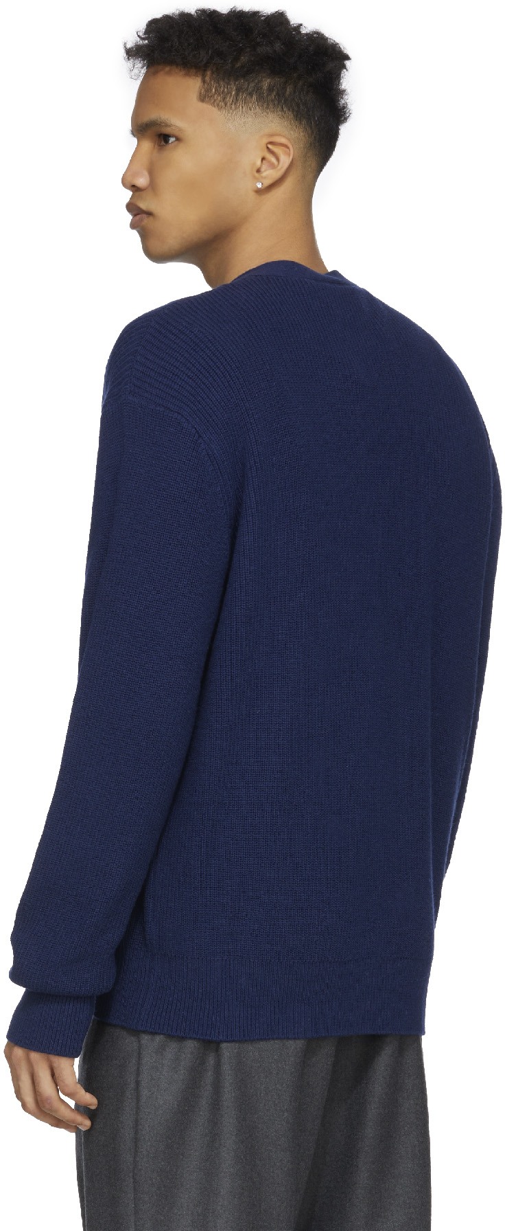 Études: Bleu Cardigan Boris Patch Bleu - 3