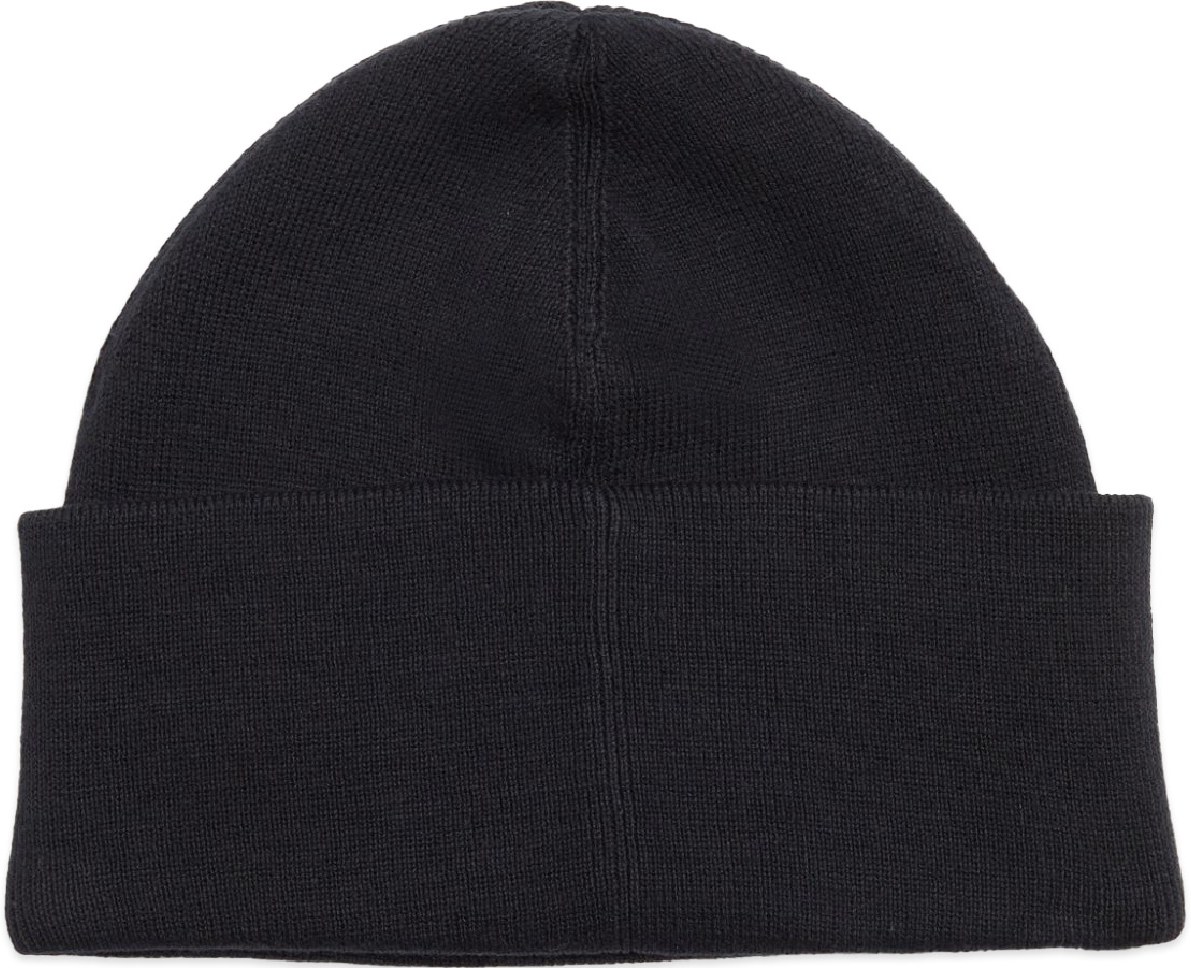 Fred Perry: Black Graphic Beanie - 2