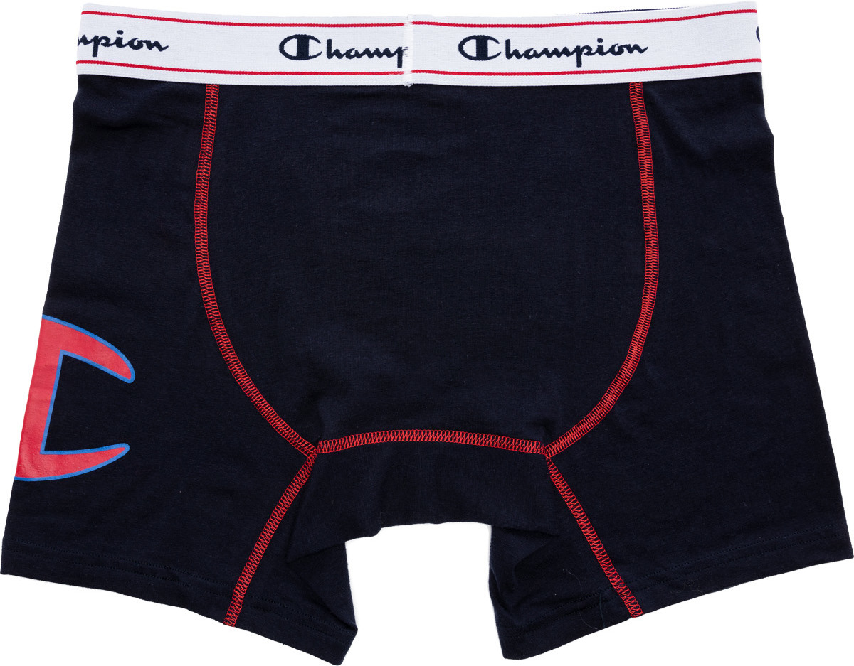 Champion: Blue C Logo Boxer Briefs - 2